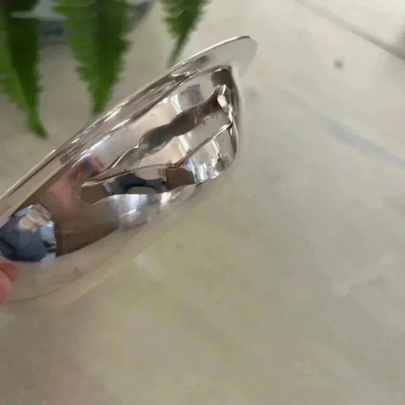 Vintage Oval Silver Plated Handled Serving Lid for Silver Dish - Picture 2 of 7